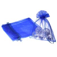 Sacs en organza 15 x 20 cm - bleu Sacs en organza