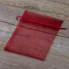 Sacs en organza 15 x 20 cm - bordeaux Pâques