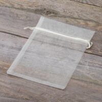 Sacs en organza 15 x 20 cm - ivoire Sacs en organza