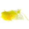 Sacs en organza 15 x 20 cm - jaune Sacs en organza