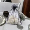 Sacs en organza 15 x 20 cm - noir Halloween