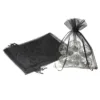 Sacs en organza 15 x 20 cm - noir Bougies