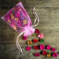 Sacs en organza 15 x 20 cm - rose clair Moyens sachets 15x20 cm
