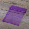 Sacs en organza 15 x 20 cm - violet foncé Sachets pour lavande