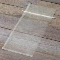 Sacs en organza 15 x 33 cm - ivoire Saint Valentin