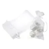 Sacs en organza 16 x 37 cm - blanc Sacs en organza