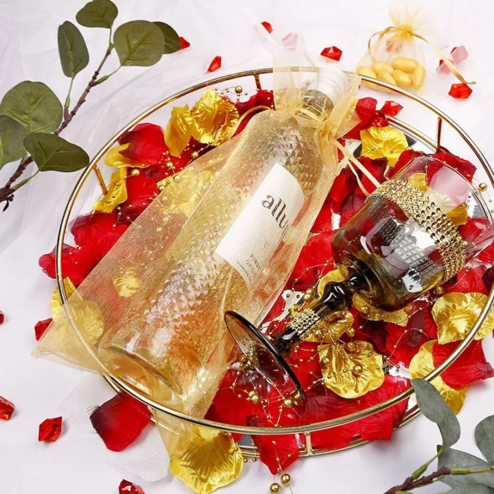 Sacs en organza 16 x 37 cm - or Décorations d’intérieur