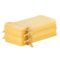 Sacs en organza 16 x 37 cm - or Jardin et plantes d’inérieur