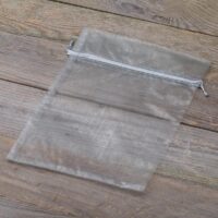 Sacs en organza 18 x 24 cm - argenté Sacs d'occasion