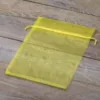 Sacs en organza 18 x 24 cm - jaune Vêtements et sous-vêtements
