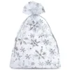 Sacs en organza 18 x 24 cm - Noël / 2 Sac de Noël