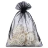 Sacs en organza 18 x 24 cm - noir Sachets noirs