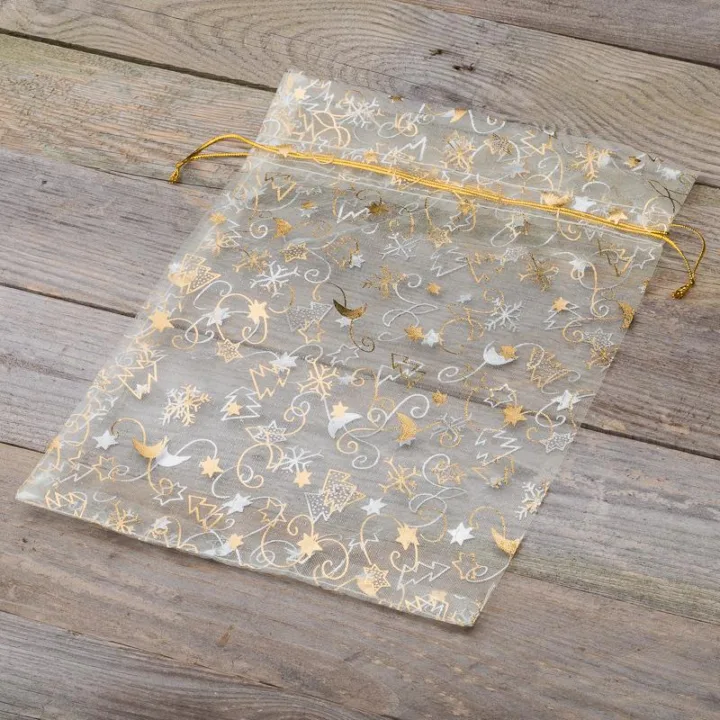 Sacs en organza 22 x 30 cm - Noël / 8 Utilisation