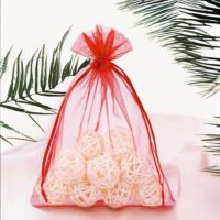 Sacs en organza 26 x 35 cm - rouge Sacs en organza