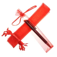 Sacs en organza 3,5 x 19 cm - rouge Petits sachets 3,5x19cm