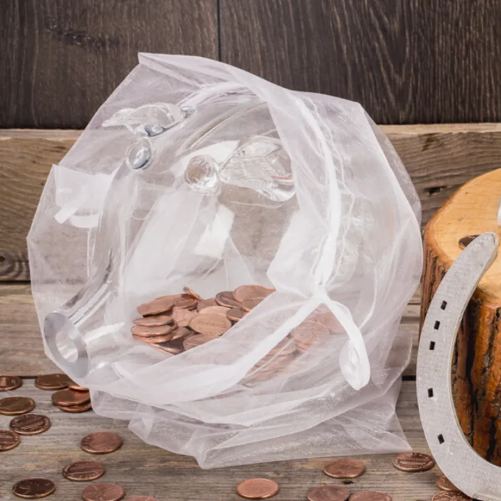 Sacs en organza 40 x 55 cm - argenté Sacs en organza