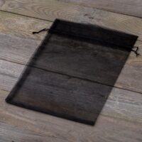 Sacs en organza 40 x 55 cm - noir Sachets noirs