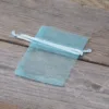 Sacs en organza 6 x 8 cm - bleu ciel Pâques