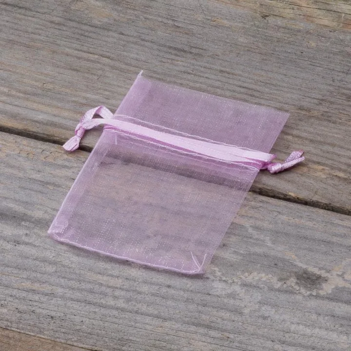 Sacs en organza 6 x 8 cm - lavande Sachets pour lavande