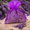 Sacs en organza 6 x 8 cm - violet foncé Petits sachets 6x8 cm