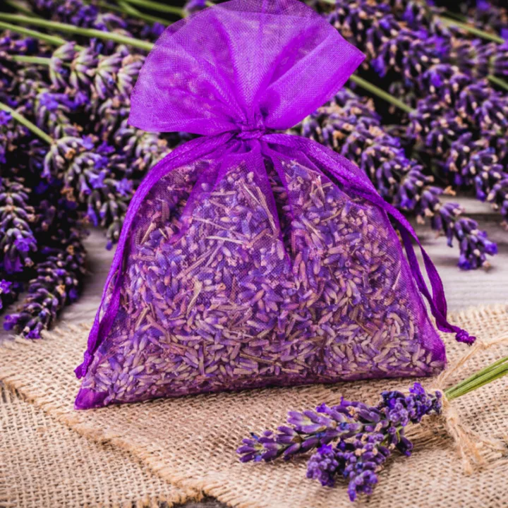 Sacs en organza 6 x 8 cm - violet foncé Petits sachets 6x8 cm