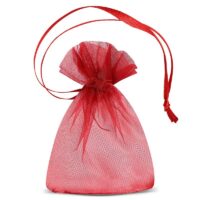 Sacs en organza 7 x 9 cm (SDB) - bordeaux Sacs bordeaux