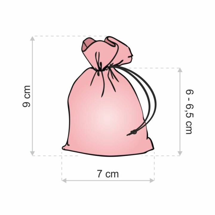 Sacs en organza 7 x 9 cm (SDB) - marron Sacs en organza