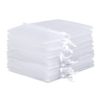 Sac en organza 75 x 100 cm - blanc Sacs en organza