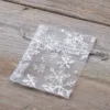 Sacs en organza 8 x 10 cm - Noël / 2 Pour fêtes et occasions spéciales