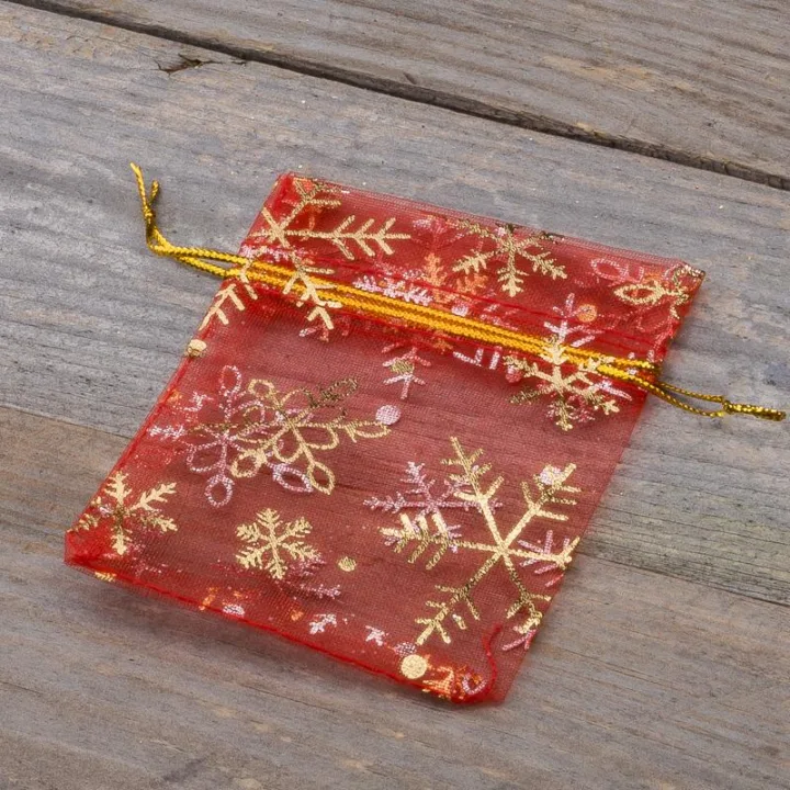Sacs en organza 8 x 10 cm - Noël Utilisation