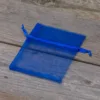 Sacs en organza 8 x 10 cm - bleu Lavande et pot-pourri