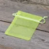 Sacs en organza 8 x 10 cm - néon vert Lavande et pot-pourri
