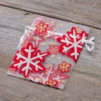Sacs en organza 9 x 12 cm - Noël / 1 Tous les produits