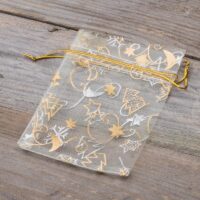 Sacs en organza 9 x 12 cm - Noël / 8 Utilisation