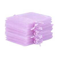 Sacs en organza 9 x 12 cm - lavande Petits sachets 9x12 cm