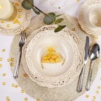 Sacs en organza 9 x 12 cm - or Lavande et pot-pourri