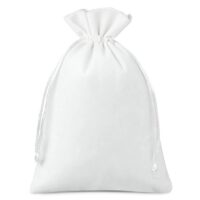 Sacs en velours 12 x 15 cm - blanc Petits sachets 12x15 cm