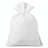 Sacs en velours 26 x 35 cm - blanc Sacs en velours