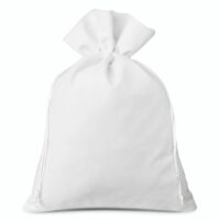 Sacs en velours 26 x 35 cm - blanc Sacs en velours