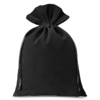 Sacs en velours 26 x 35 cm - noir Sacs en velours