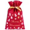 Sacs non tissés 30 x 45 cm avec imprimé de Noël Sac de Noël