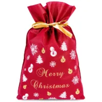 Sacs non tissés 30 x 45 cm avec imprimé de Noël Sac de Noël