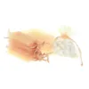Sacs en organza 8 x 10 cm - saumon Batême