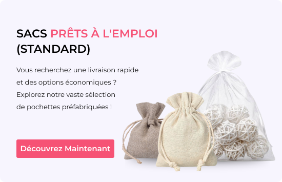 Sachets personnalisés pour les chambres d'hôtel