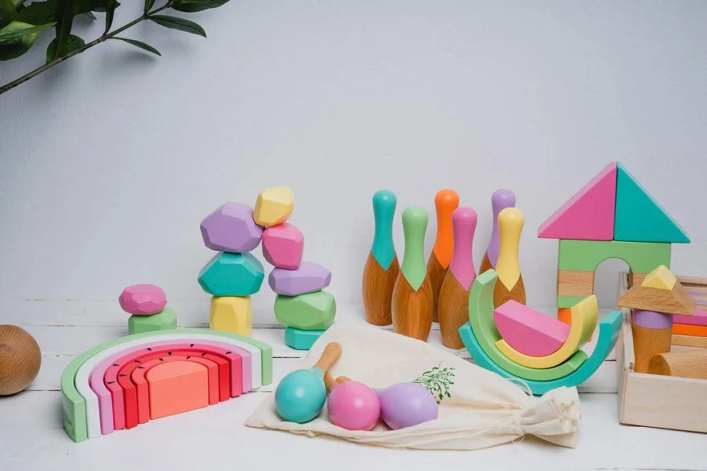 2.Les jouets en bois pour enfants 