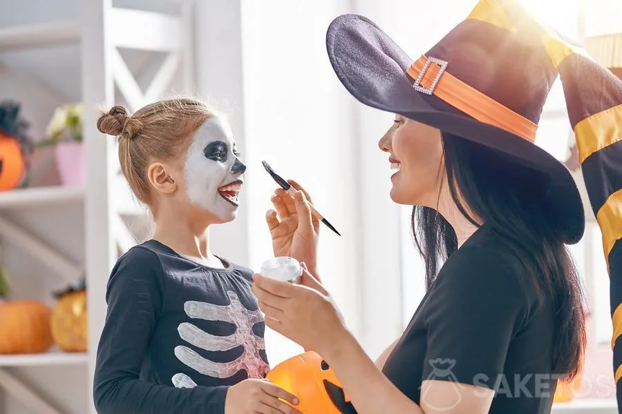 Déguisement et maquillage pour Halloween