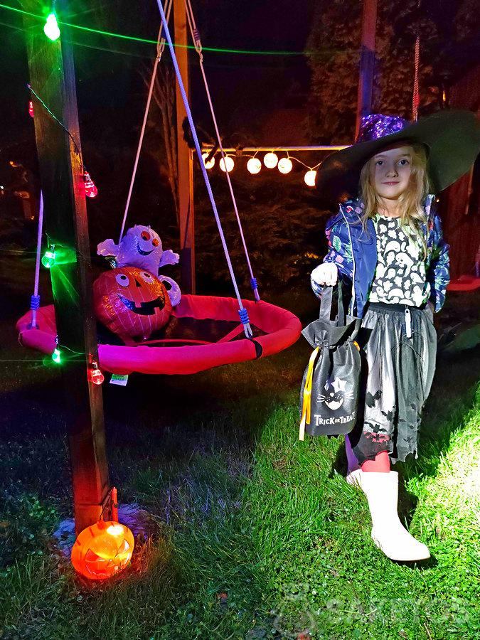 Chasse aux bonbons d'Halloween / Chasse au trésor d'Halloween - jeu pour enfants