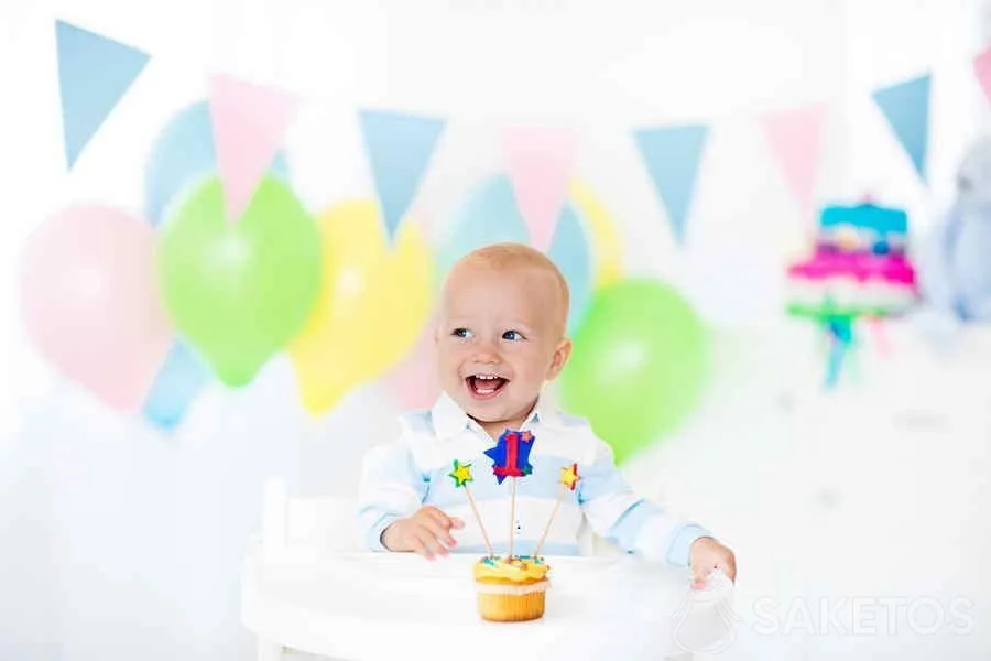 Décorations colorées pour un an