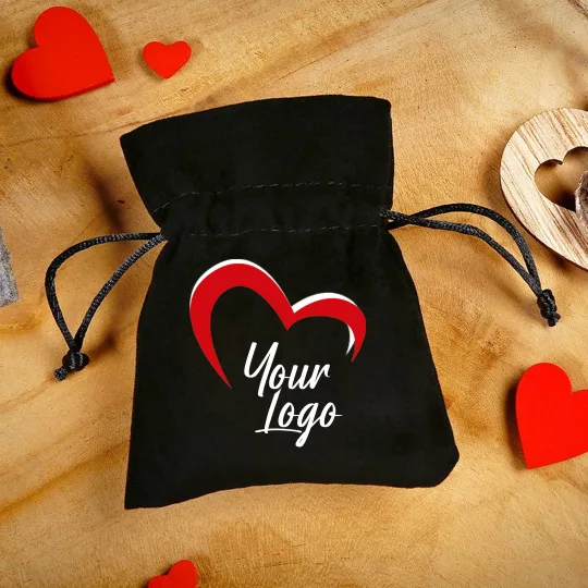 Sachet de Saint-Valentin avec logo