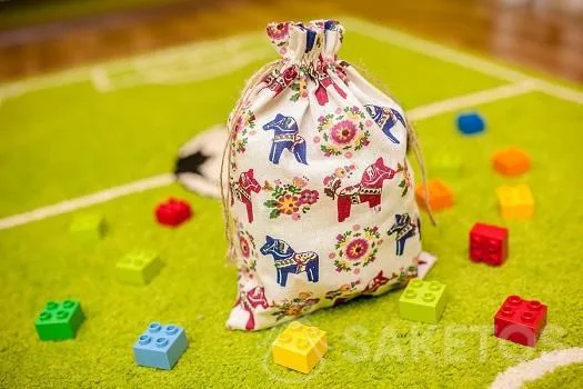 Sac décoratif pour chambre d'enfant pour blocs Lego Duplo